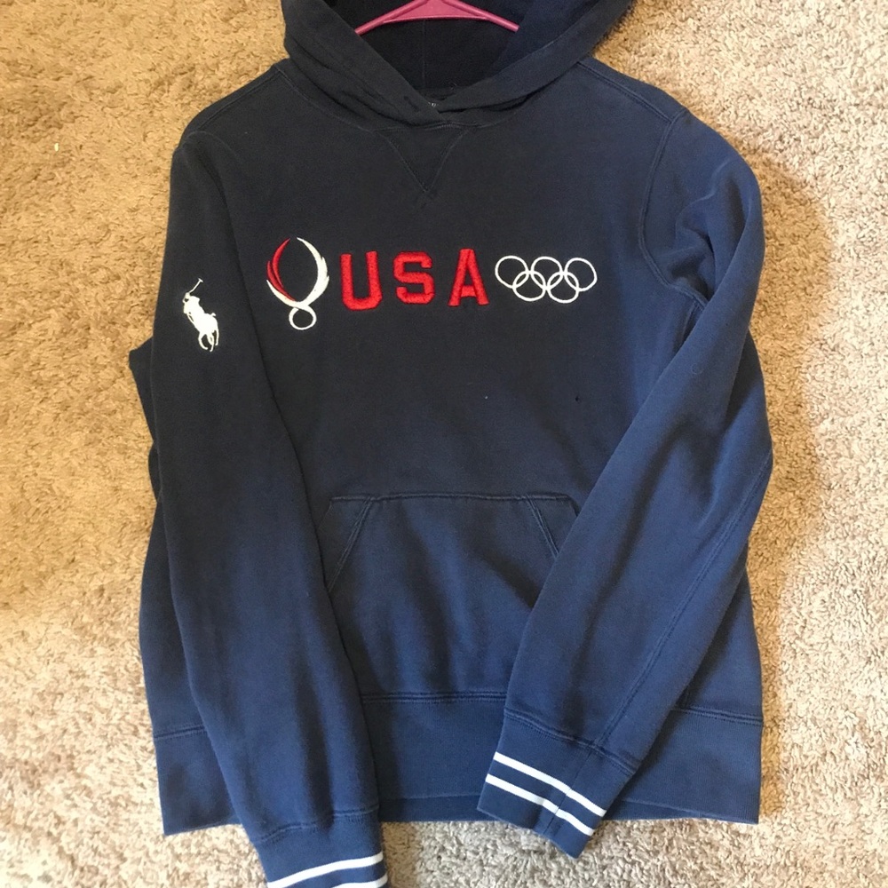Vintage Ralph Lauren Olympic Hoodie